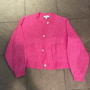 & Other Stories Pink cardigan